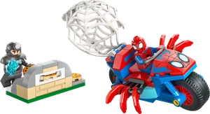 לגו ספיידי על האופנוע נגד ריינו - 11206 - תמונת מוצר