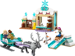 לגו הרפתקת מזחלת אנה - 43256 - תמונת מוצר