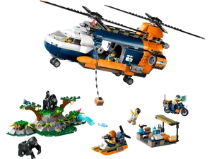 לגו מסוק חוקר ג'ונגל - 60437 - תמונת מוצר