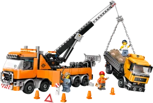 לגו משאית גרר כבדה עם מנוף - 60467 - תמונת מוצר