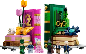 לגו תומכי הספרים של גלינדה ואלפבה - 75691 - תמונת מוצר