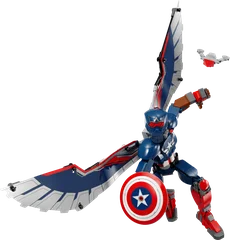 לגו דמות בנייה של קפטן אמריקה החדש - 76296 - תמונת מוצר